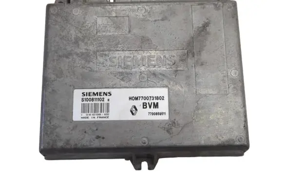 Renault 19 Engine control unit/module S100811102E 7700731802 7700859511