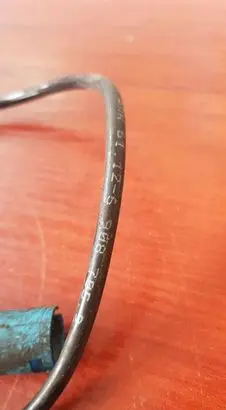 BMW 6 E63 E64 ABS brake wheel speed sensor 6908705
