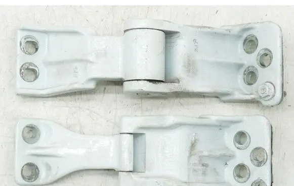 Front door hinge set