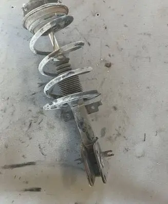 Renault Laguna II Front shock absorber with coil spring