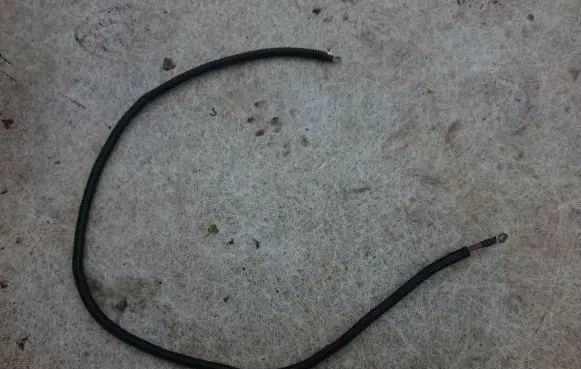Jaguar XJ X40 Negative earth cable (battery)
