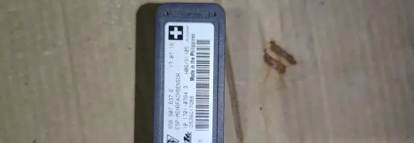Porsche Macan (95B) ESP acceleration yaw rate sensor 95B907637E