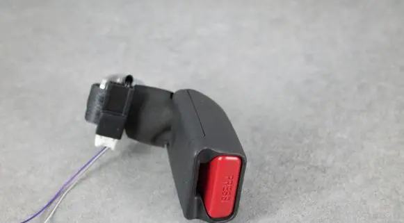 Peugeot 108 Rear seatbelt buckle