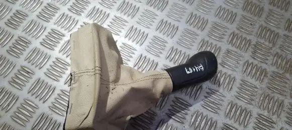 Gear lever shifter trim leather/knob