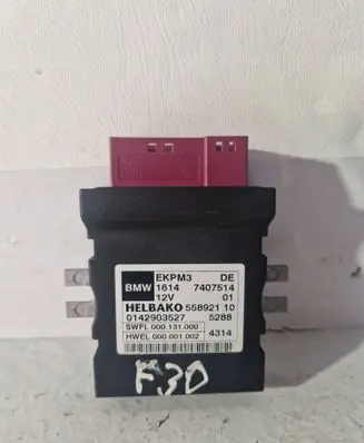 BMW 3 F30 F35 F31 Fuel injection pump control unit/module 7407514 55892110 0142903527