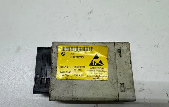 BMW 5 F10 F11 Center console control module 9183233 28137346 091410