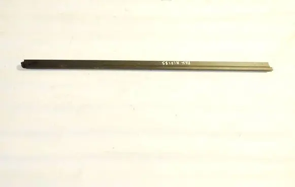 Front door glass trim molding