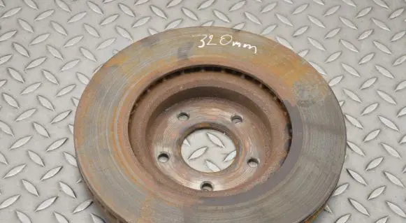 Front brake disc