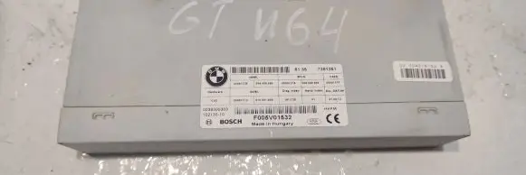 BMW 3 GT F34 Tailgate/trunk control unit/module 7381251 0038300303 F005V01532