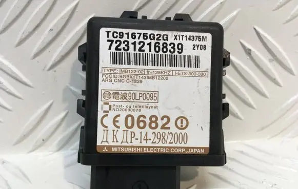 Mazda Premacy Immobilizer control unit/module TC91675G2G