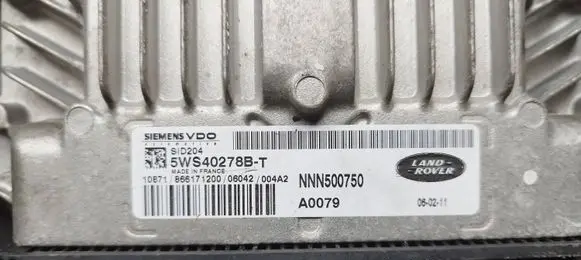 Land Rover Discovery 3 - LR3 Engine control unit/module 5WS40278BT