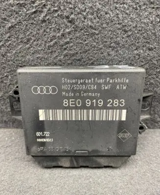 Audi A4 S4 B7 8E 8H Parking PDC control unit/module 8E0919283 H02SD09C84 601722