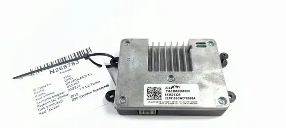 Opel Grandland X Voice control module 