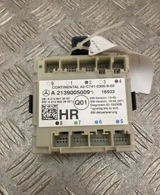 Mercedes-Benz E W213 Door control unit/module A2139005009