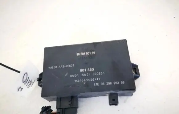 Peugeot 607 Parking PDC control unit/module 9650400180 601880