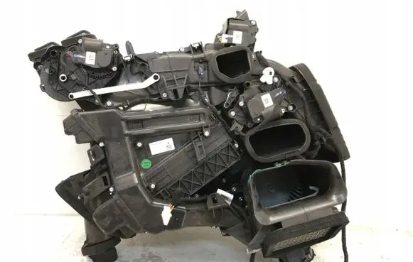 Interior heater climate box assembly