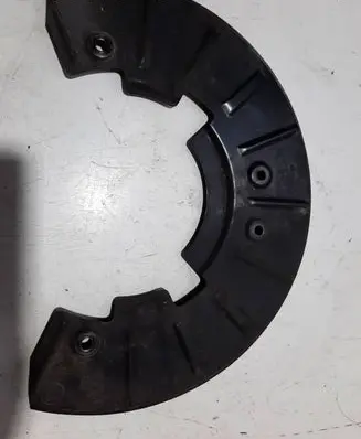 Volkswagen Touareg II Front brake disc dust cover plate 7L0615311
