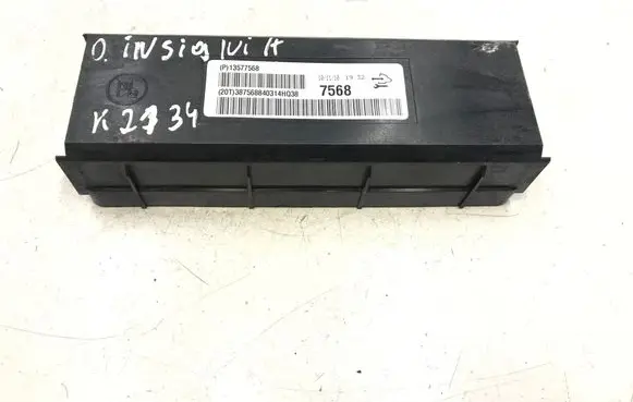 Opel Insignia A Air conditioning/heating control unit 13577568 K2134
