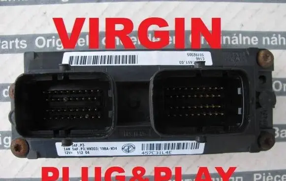 Fiat Punto (188) Engine control unit/module ECU 55192305 IAW5AF.P3
