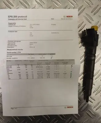 Volvo XC60 Fuel injector 0445116016