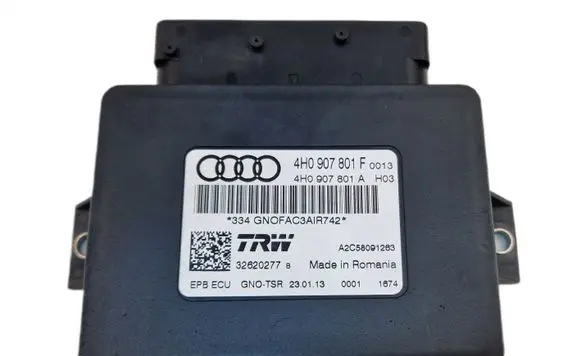 Audi A6 S6 C7 4G Rear brake EMF control unit/module 4H0907801F