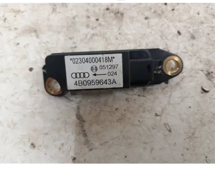 Audi A6 S6 C5 4B Airbag deployment crash/impact sensor 4B0959643A 051297 02304000418M