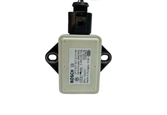 Audi A6 S6 C6 4F ESP acceleration yaw rate sensor 4F0907637A