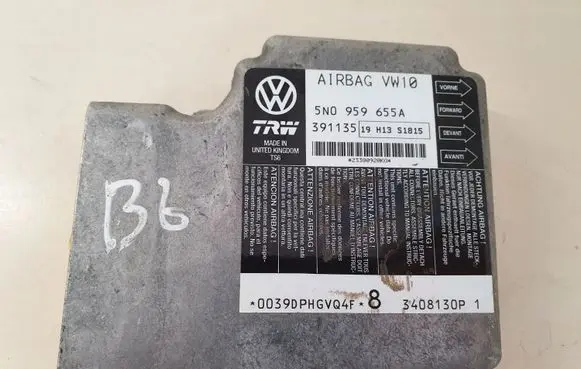 Volkswagen PASSAT B6 Airbag control unit/module 5N0959655A