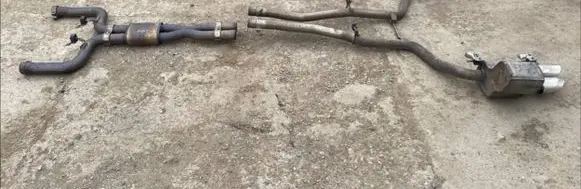 Maserati Ghibli Muffler/silencer 670030856