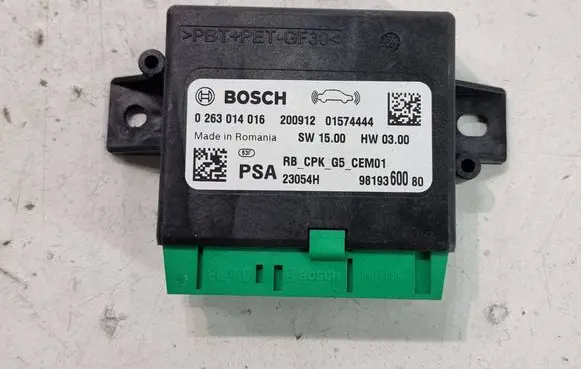 Peugeot Expert Parking PDC control unit/module 9819360080 0263014016 200912