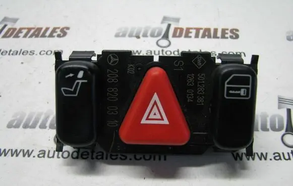 Mercedes-Benz E W210 Hazard light switch