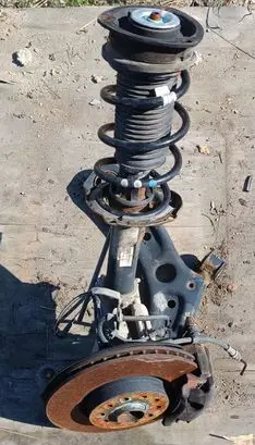 Seat Leon (5F) Front wheel hub spindle knuckle 5Q0407258A