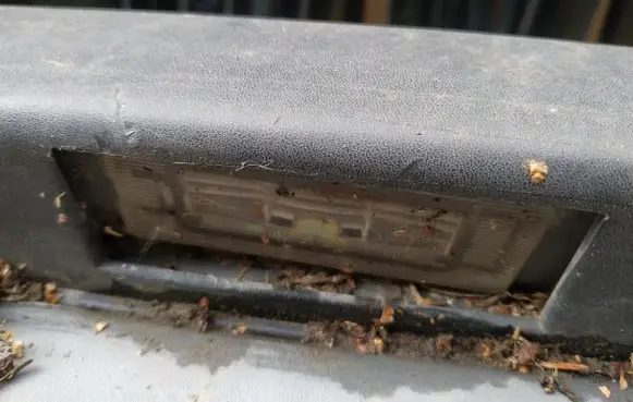 Renault 19 Number plate light