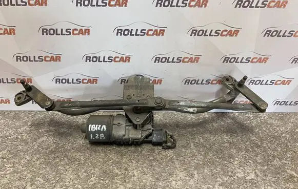Seat Ibiza III (6L) Front wiper linkage and motor 6Q2955119A 0390241527