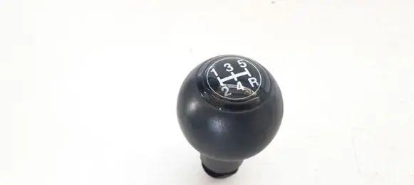 KIA Carens I Gear lever shifter trim leather/knob