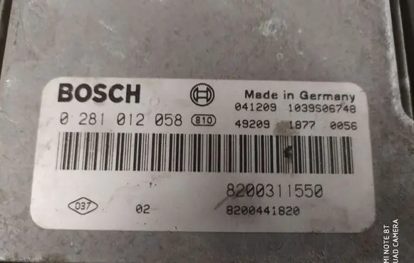 Renault Laguna II Engine control unit/module 0281012058