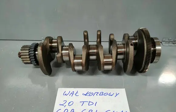 Volkswagen Golf VII Crankshaft 04L101 026220313 CRB