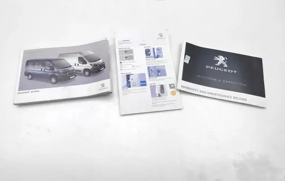 Peugeot Boxer Owners service history hand book 1440306480