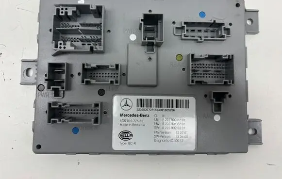 Mercedes-Benz S AMG W222 Comfort/convenience module A2229005707 A2229018701 A2229023307