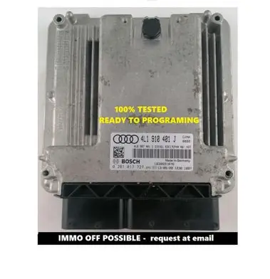Audi Q7 4L Engine control unit/module 0281017727 4L1910401J