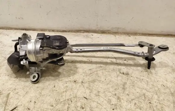 Porsche Taycan 9J1 Front wiper linkage and motor 9J1955119C