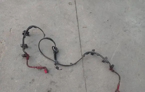 BMW 5 F10 F11 Handbrake wiring loom/harness 9218467