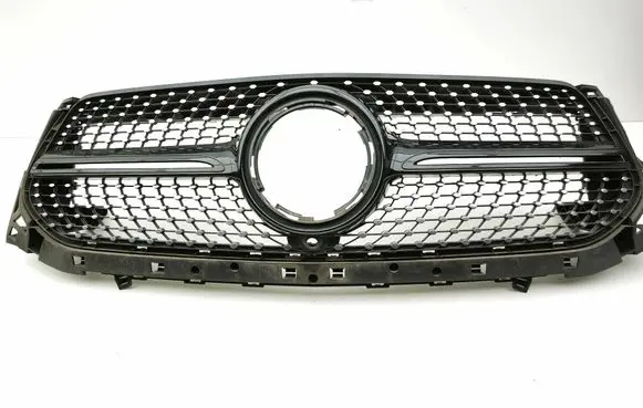 Front bumper upper radiator grill