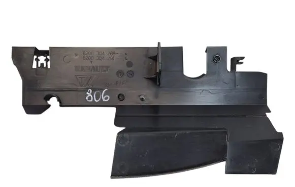 Renault Clio III Intercooler air guide/duct channel 8200304289