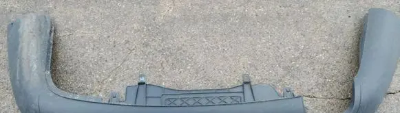 Volkswagen PASSAT B6 Front bumper lip 