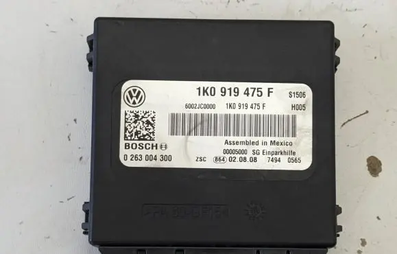 Volkswagen Touran I Parking PDC control unit/module 1K0919475F 6002JC0000 0263004300