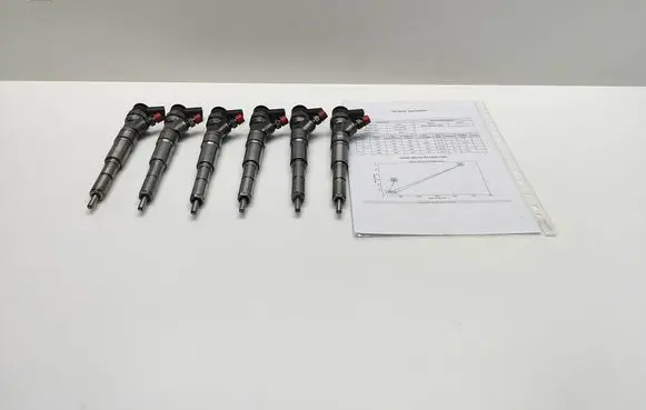 BMW 5 E60 E61 Fuel injectors set 7794435 0445110209 209
