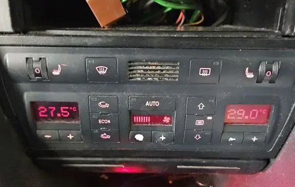 Audi A6 S6 C5 4B Climate control/heater control trim 4B0820043AP IMPRK1537932