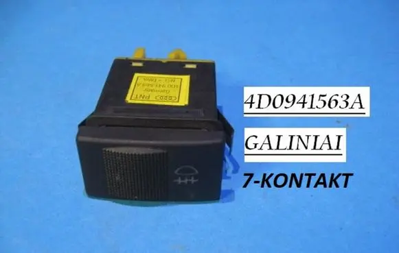 Fog light switch
