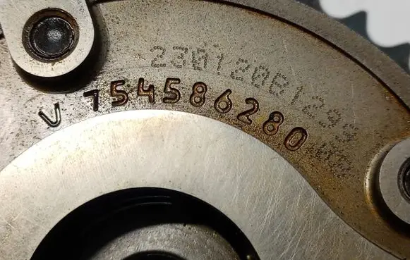 Peugeot 508 II Timing chain sprocket V753608580
